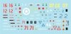 Star Decals 72-A1039 British Sherman Firefly. 75th D-Day Special. Mk Ic and Mk Vc Firefly 1/72